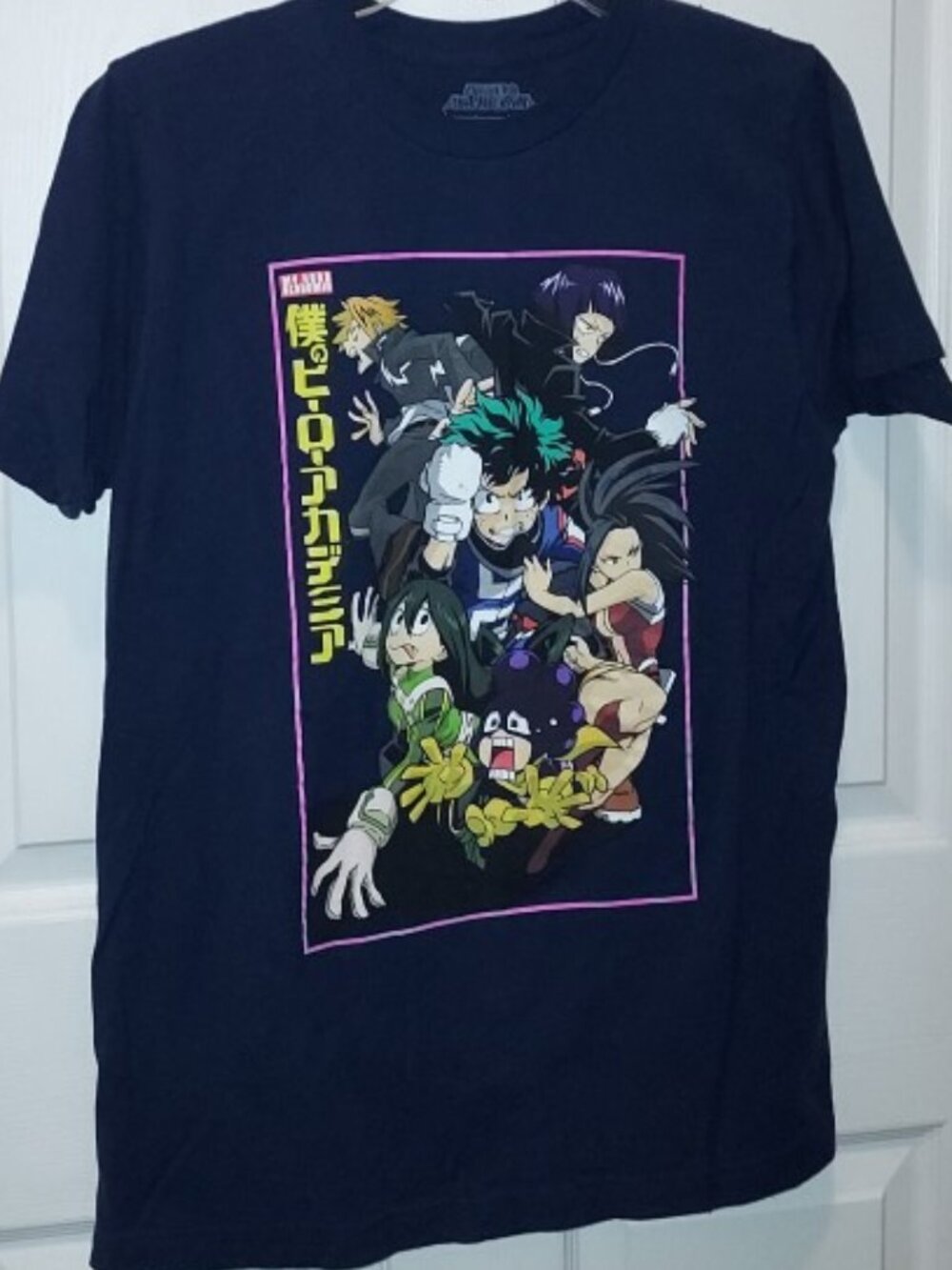 My Hero Academia Deku Class Group Photo 😁 😜 💥 SHIRT ❤️ Mens/Adult Sz M